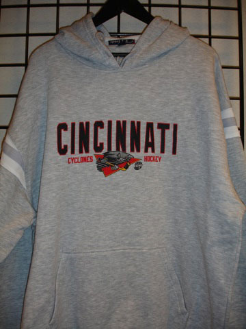 Cyclones Hooded Sweatshirt - Gray