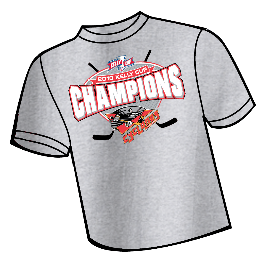 2010 Grey Kelly Cup Champions Tshirt